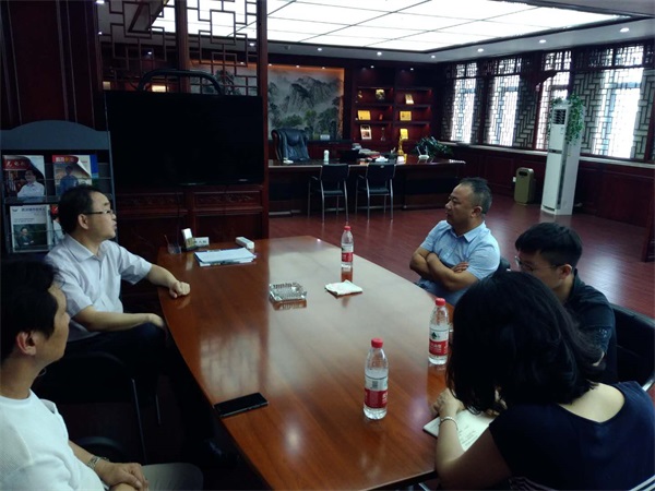 光電辦陳春明書記調研我司